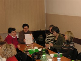 Warsztaty dla nauczycieli - w trakcie pracy