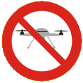 Zakaz lotu dronów