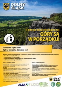 plakat akcji góry są w porządku